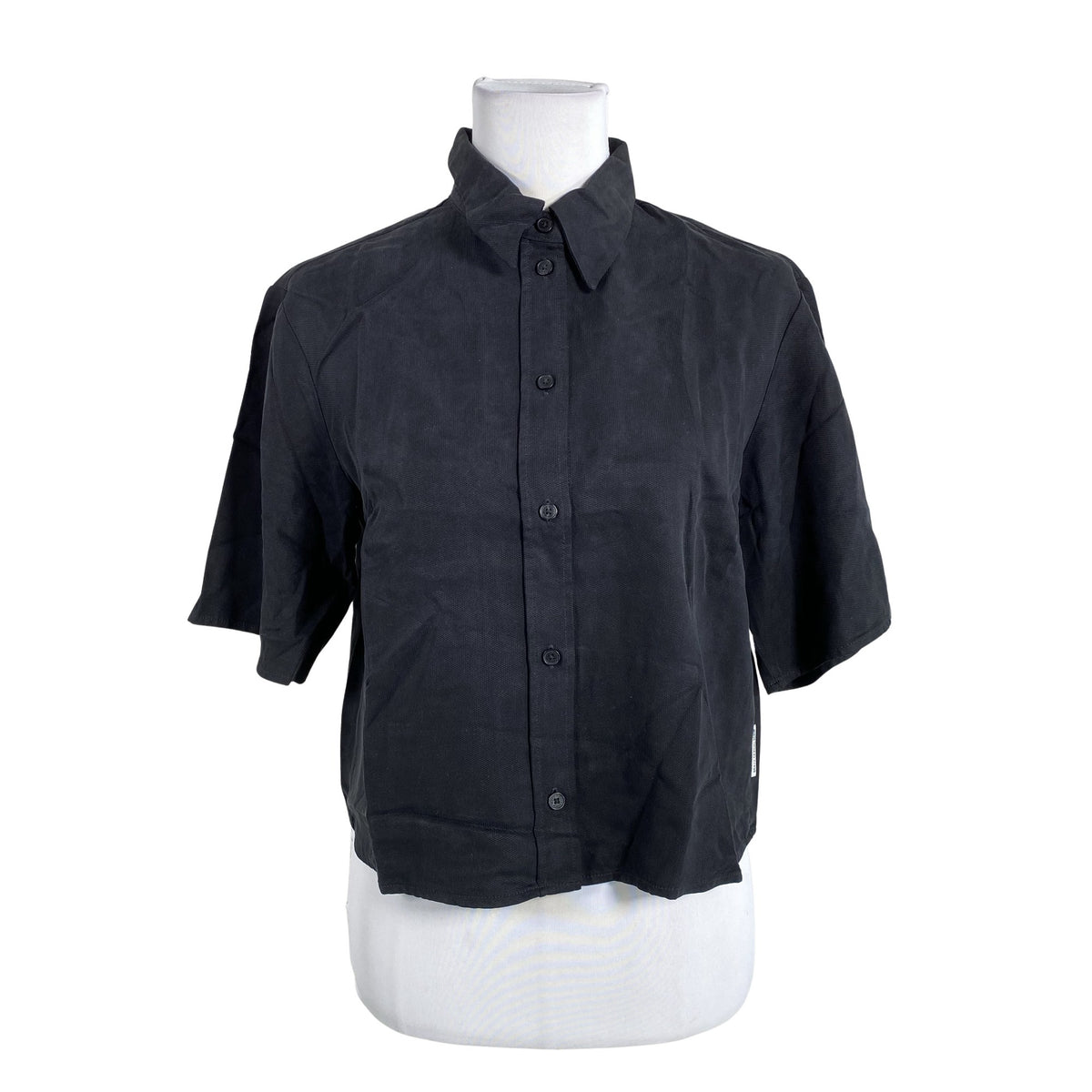 Unisex Marc O'Polo - Collared shirt, size 36 - Black (1)