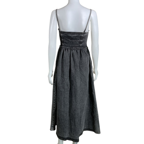 Unisex Ganni - Denim dress, size 34 - Gray (2)