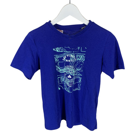 Unisex Adidas - T-shirt, size 146 - 152 - Blue ()