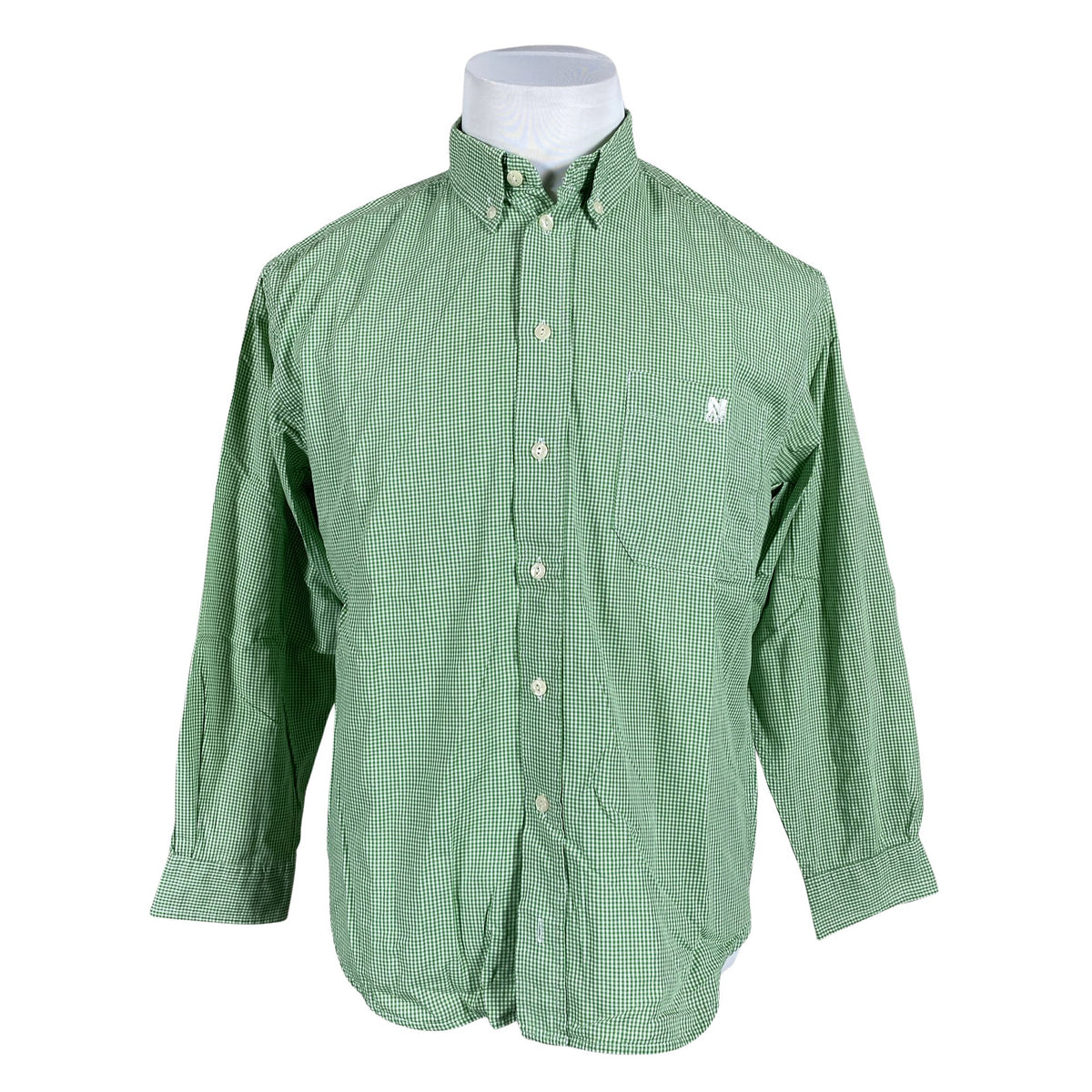 Unisex Naf Naf - Collared shirt, size M - Green (1)