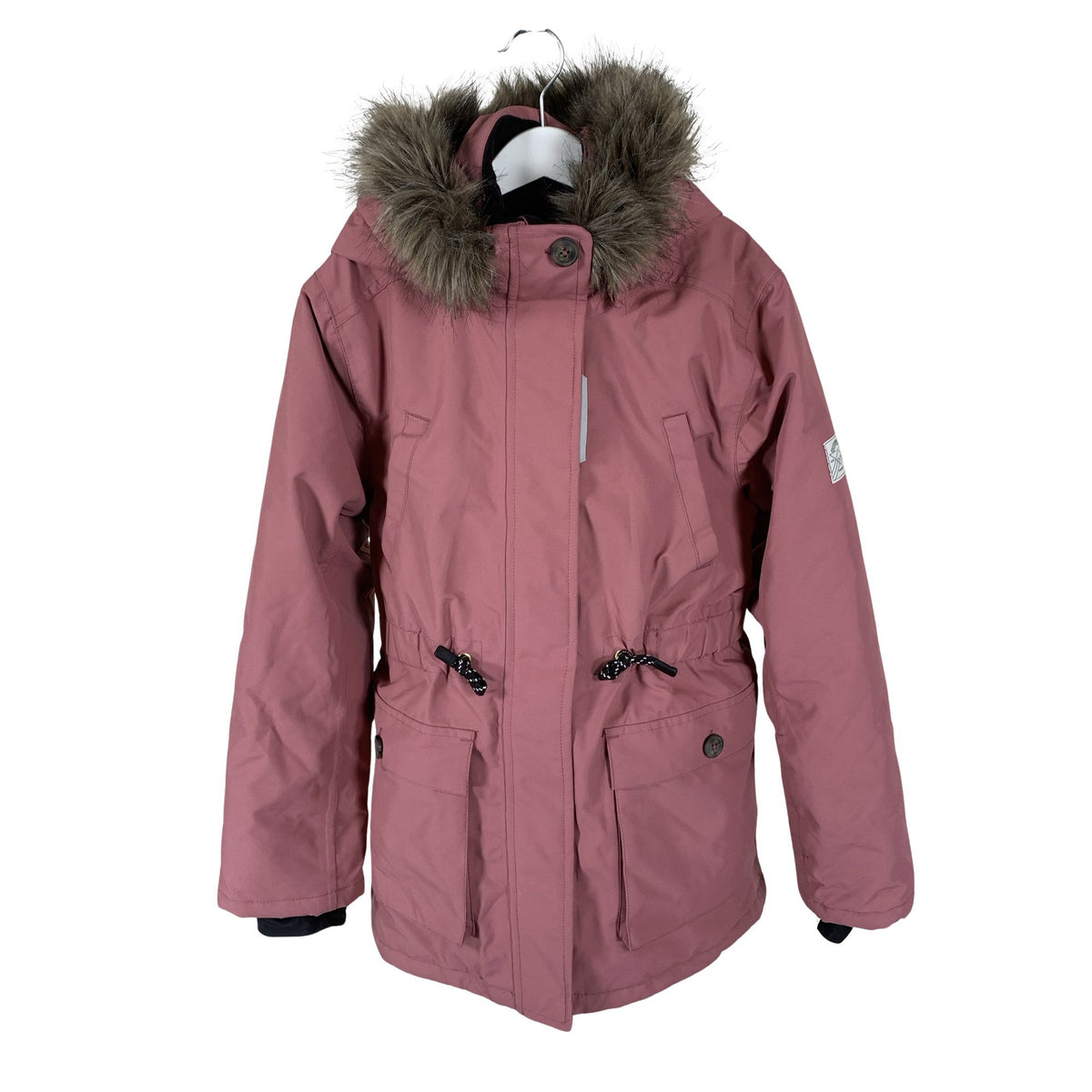 Unisex Name It - Winter jacket, size 146 - 152 - Light pink (1)