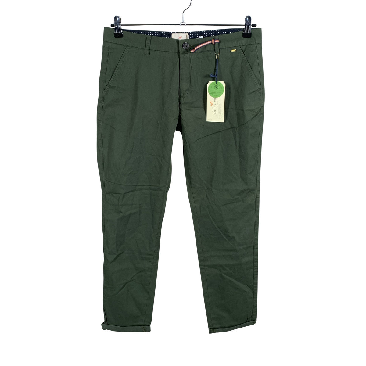 Unisex Holly & Whyte by Lindex - Chinos, size 42 - Green (1)
