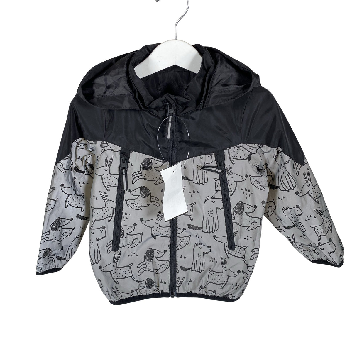 Unisex Name It - Outdoor jacket, size 86 - 92 - Gray (1)
