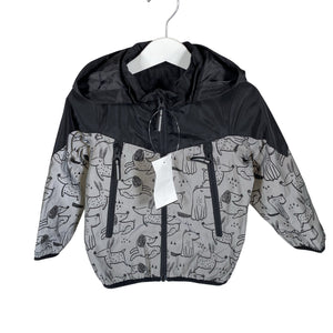 Unisex Name It - Outdoor jacket, size 86 - 92 - Gray (1)