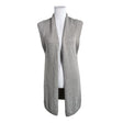 Unisex Massimo Dutti - Knit vest, size 36 - Silver ()