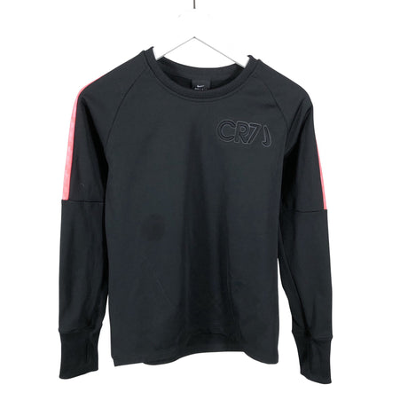 Unisex Nike - Sports shirt, long sleeve, size 152 - 158 - Black ()
