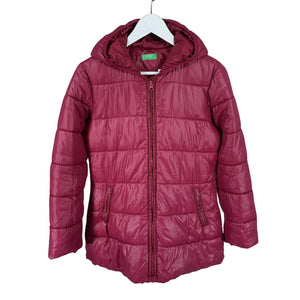 Unisex Benetton - Winter jacket, size 158 - 164 - Pink (1)