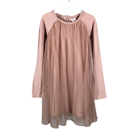 Unisex POMPdeLUX - Tricot shirt, size 128 - 134 - Light pink ()