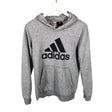 Unisex Adidas - Hoodie, size 158 - 164 - Gray ()