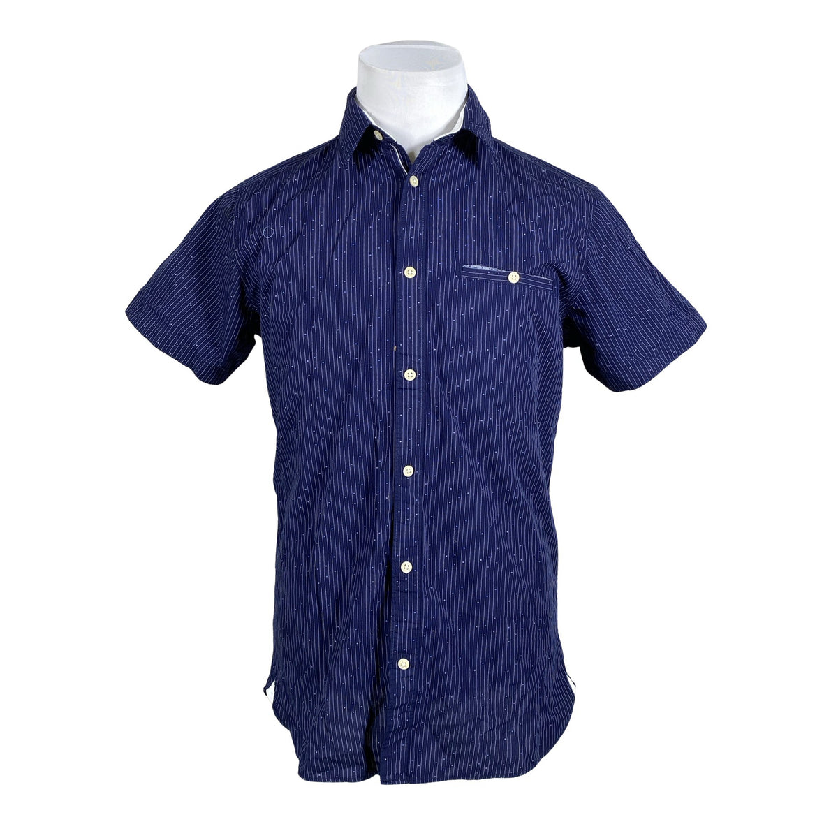 Unisex Selected - Collared shirt, size S - Blue (1)