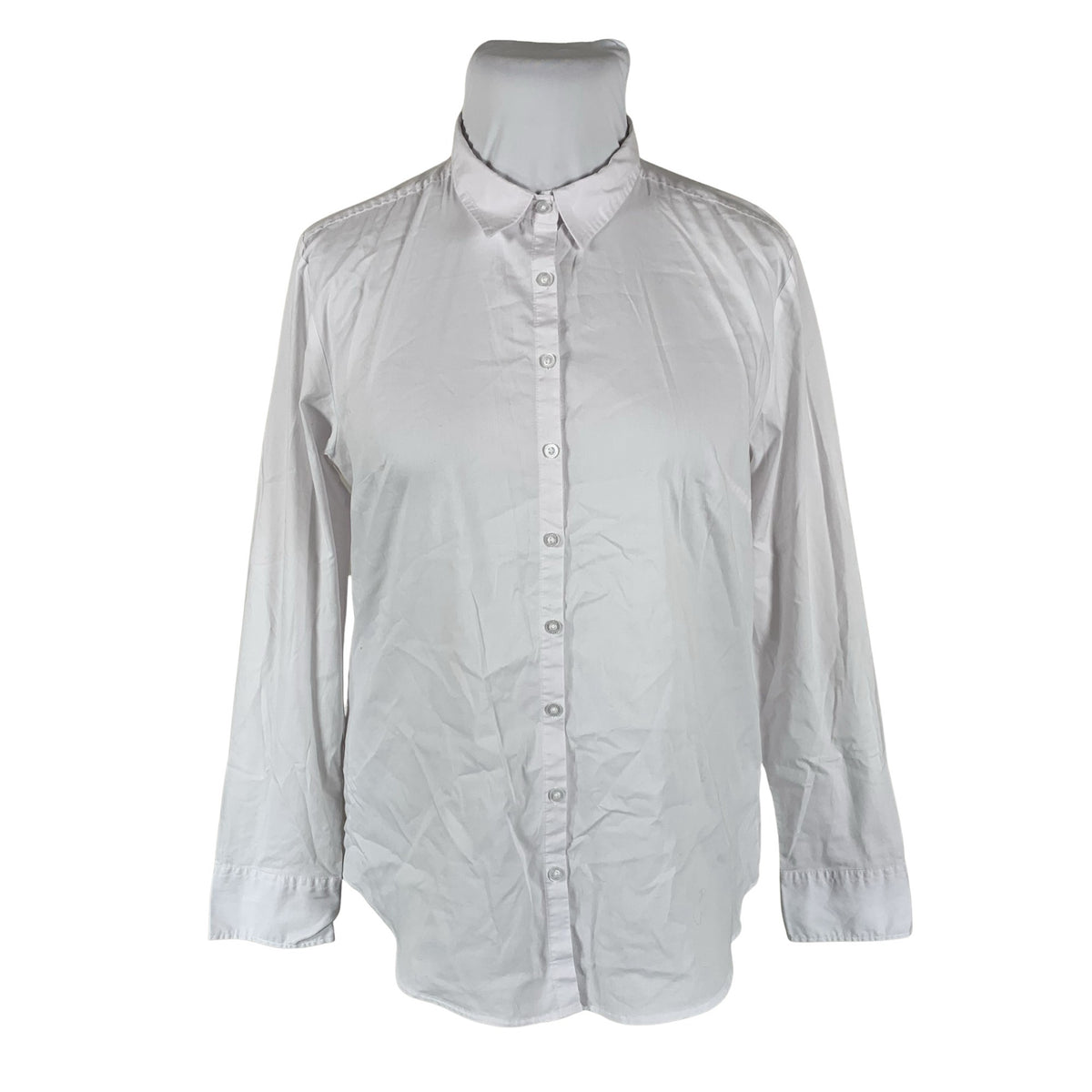 Unisex Fransa - Collared shirt, size 42 - White (1)