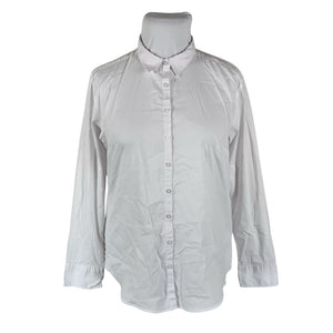 Unisex Fransa - Collared shirt, size 42 - White (1)
