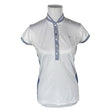 Unisex Alberto - Sports shirt, short sleeve, size 36 - White ()