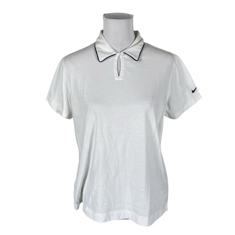 Unisex Nike - Sports shirt, short sleeve, size 40 - White ()