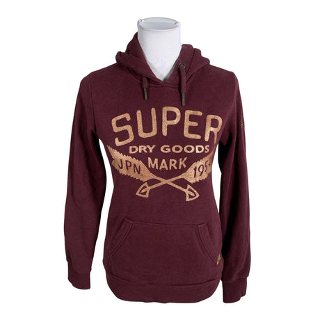 Unisex Superdry - Hoodie, size 34 - Wine red ()