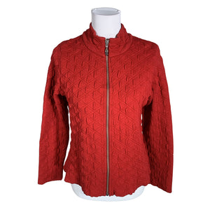 Unisex Anne Linnonmaa - Cardigan, size 38 - Red (1)