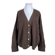 Unisex Studio Untold - Cardigan, size 50 - Brown ()