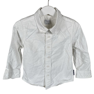 Unisex Polarn O. Pyret - Collared shirt, size 92 - 98 - White (1)