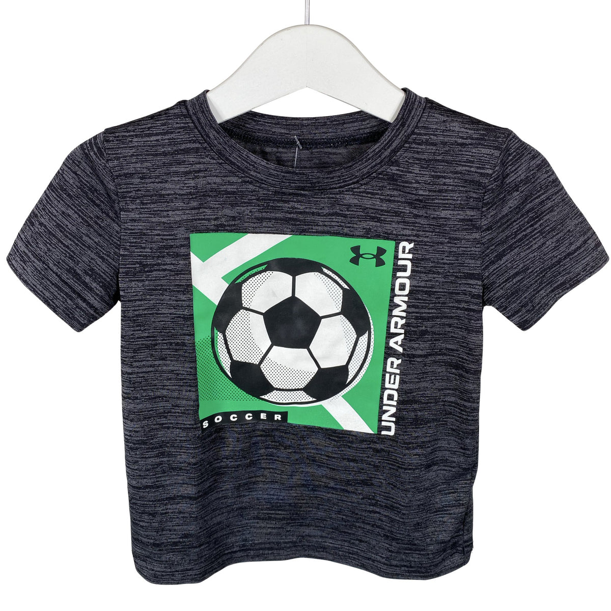 Unisex Under Armour - Sports shirt, short sleeve, size 86 - 92 - Gray (1)