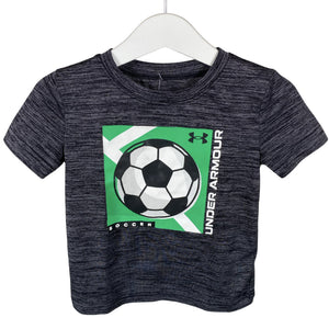 Unisex Under Armour - Sports shirt, short sleeve, size 86 - 92 - Gray (1)