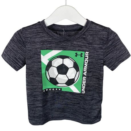 Unisex Under Armour - Sports shirt, short sleeve, size 86 - 92 - Gray ()
