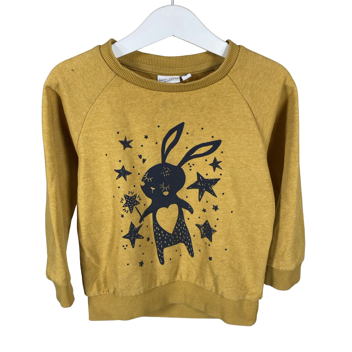 Unisex Name It - Sweatshirt, size 92 - 98 - Yellow (1)
