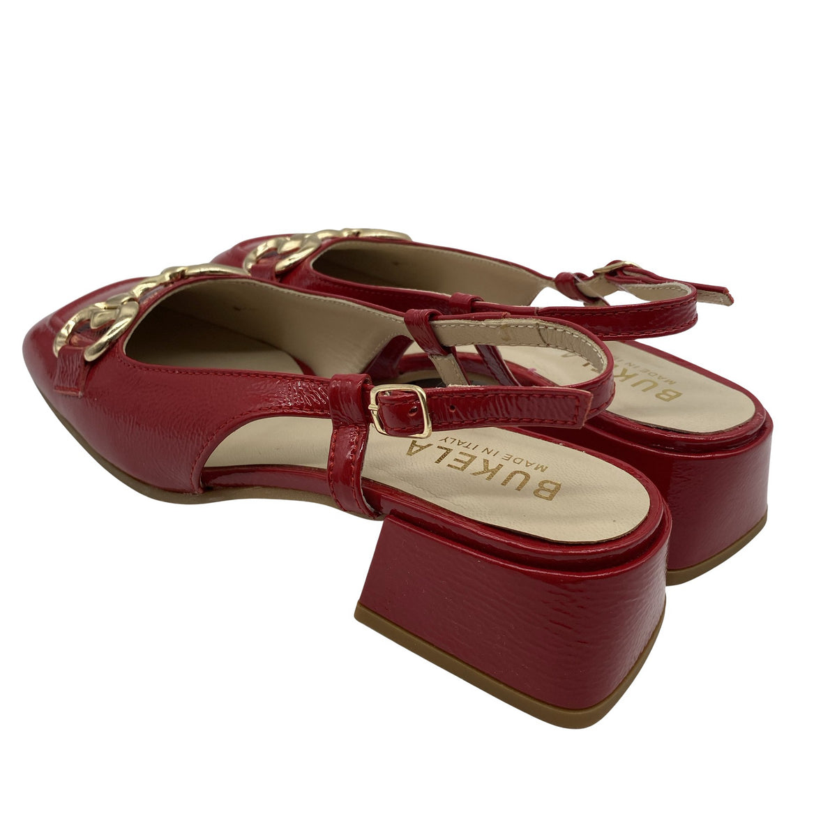 Unisex Bukela - High heels, size 37 - Red (3)
