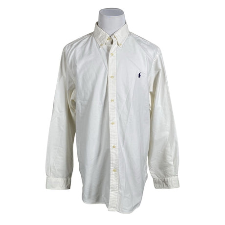Unisex Polo Ralph Lauren - Collared shirt, size XXL - White ()