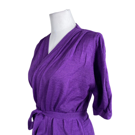 Unisex Alpa - Knit dress, size 40 - Violet (2)
