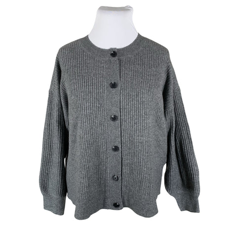 Unisex Zizzi - Cardigan, size 46 - Gray ()