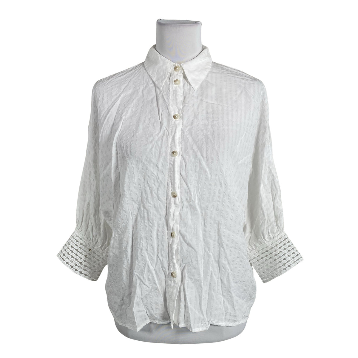 Unisex Zero - Blouse, size 40 - White (1)