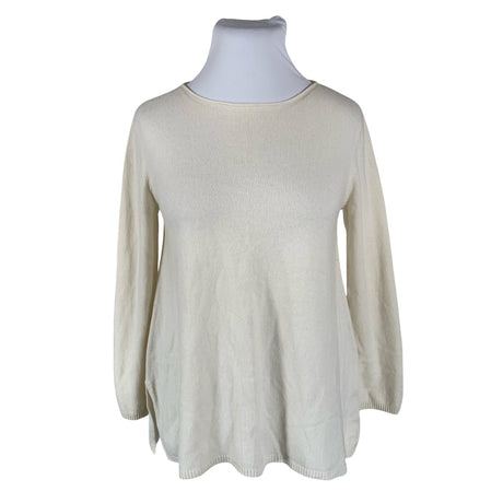 Unisex Hemisphere - Knit tunic, size 42 - Natural white ()