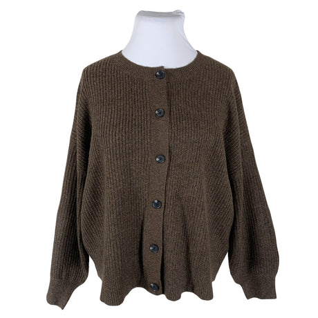 Unisex Zizzi - Cardigan, size 46 - Brown ()