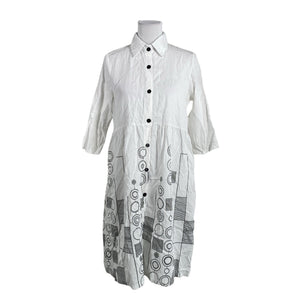 Unisex Neslay - Dress, size 40 - White (1)