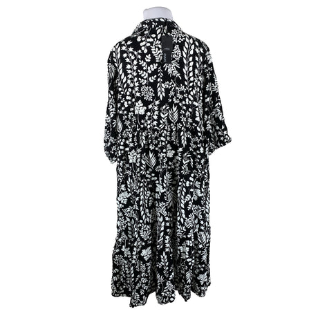 Unisex Evans - Schiffon dress, size 50 - Black (2)