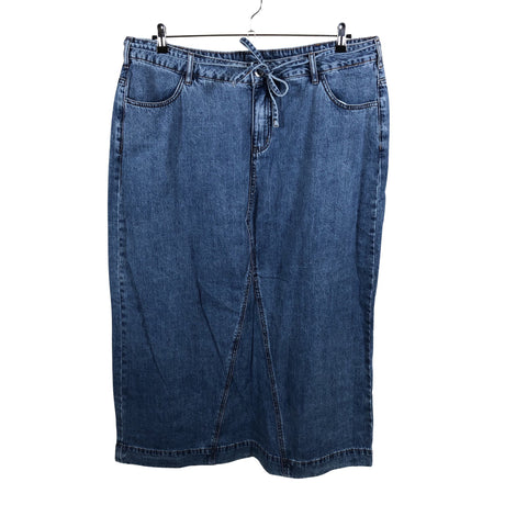 Unisex Zizzi - Denim skirt, size 48 - Blue ()