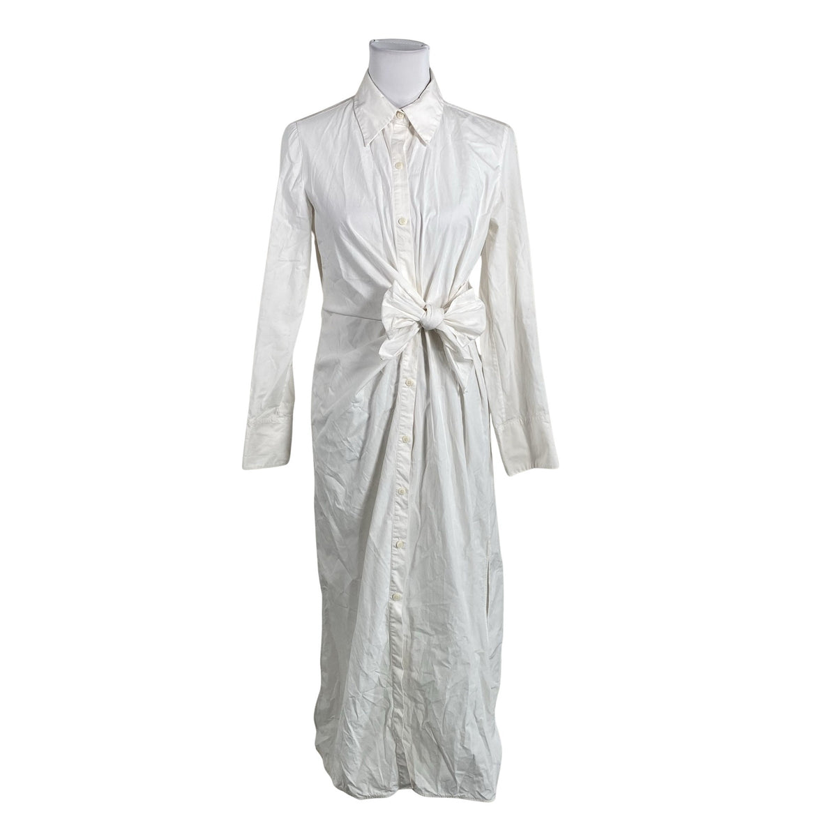 Unisex Massimo Dutti - Maxi dress, size 38 - White (1)
