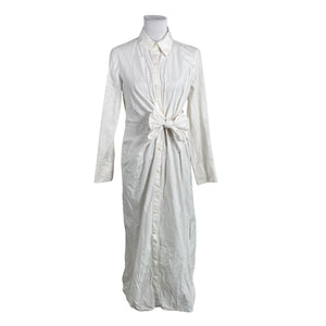 Unisex Massimo Dutti - Maxi dress, size 38 - White (1)