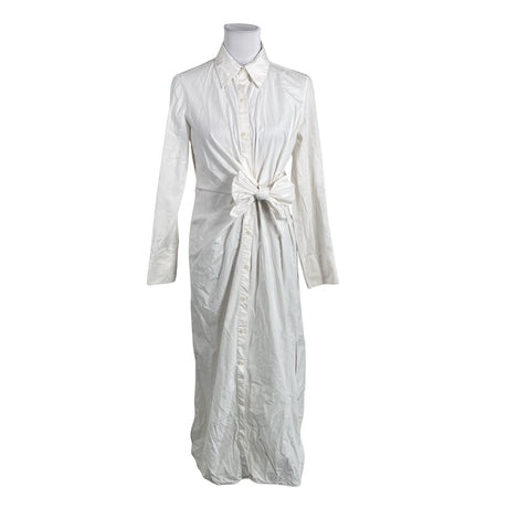Unisex Massimo Dutti - Maxi dress, size 38 - White ()
