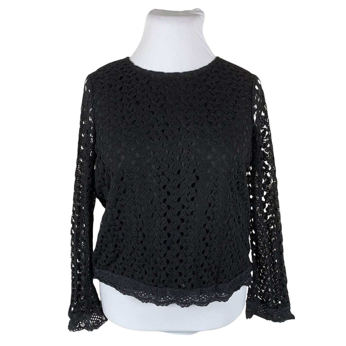 Unisex Happy Holly - Blouse, size 44 - Black (1)