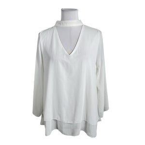 Unisex Floyd - Blouse, size 38 - White (1)