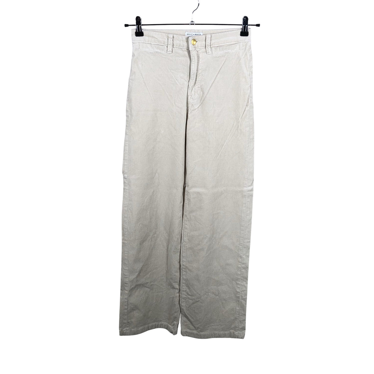 Unisex Holly & Whyte by Lindex - Velvet pants, size 36 - Beige (1)
