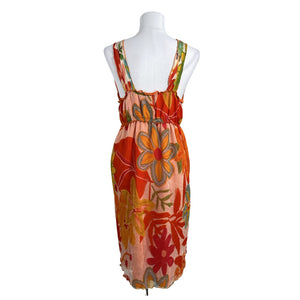 Unisex M.A.P.P Jeans - Schiffon dress, size 40 - Orange (2)