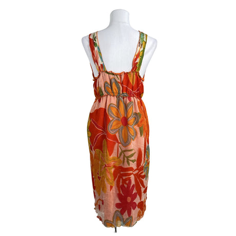 Unisex M.A.P.P Jeans - Schiffon dress, size 40 - Orange (2)