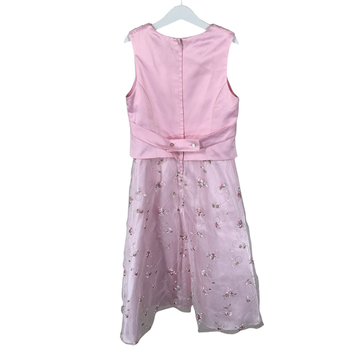 Unisex Bonnie Jean - Party dress, size 134 - 140 - Light pink (2)