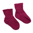 Unisex Handmade - Wool socks, size 25 - Pink ()