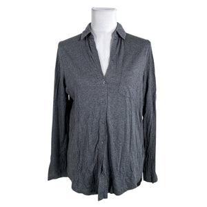 Unisex Massimo Dutti - Tricot shirt, size 36 - Gray (1)