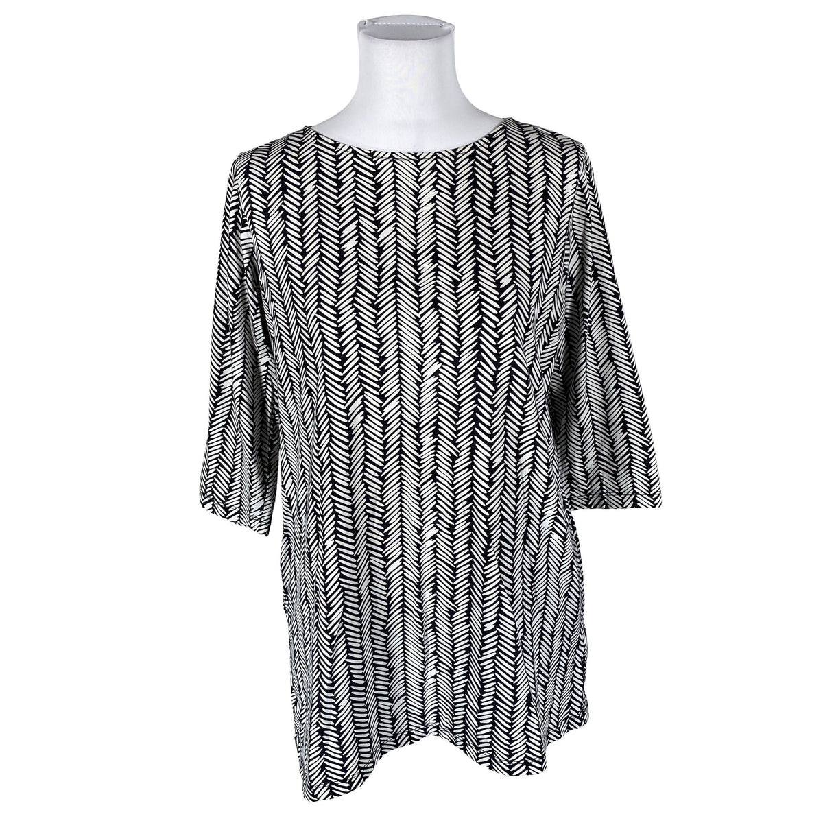 Unisex Marimekko - Tricot tunic, size 38 - Black (1)