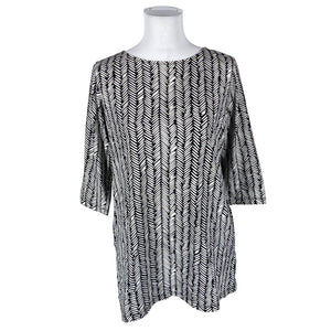 Unisex Marimekko - Tricot tunic, size 38 - Black (1)