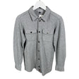 Unisex POMPdeLUX - Collared shirt, size 152 - 158 - Gray ()